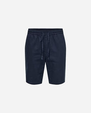 Linus chino misto lino m - Blu